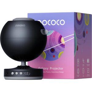 Galaxy Star Projector for Bedroom with Replaceable Optical Film Discs